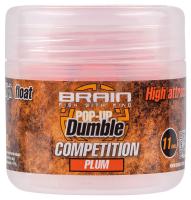 Бойлы Brain Dumble Pop-Up Competition Plum (слива) 11mm 20g