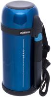 Термос ZOJIRUSHI SF-CС15AН 1.5 л (складная ручка + ремешок) ц: синий