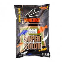 Прикормка MINENKO Super Color Плотва Зеленый 1кг.
