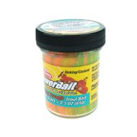 Паста форелевая Berkley PowerBait Sinking Glitter Trout Bait Rainbow 50g