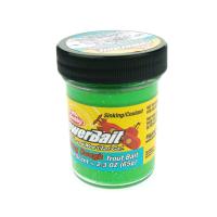 Паста форелевая Berkley PowerBait Sinking Glitter Trout Bait Lime Green 50g