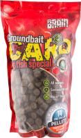 Пеллетс Brain Black Halibut Pre drilled 14mm 800g