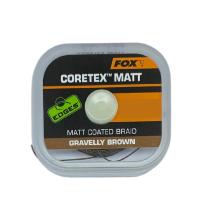 Поводковый материал Fox Edges Coretex Matt Gravelly Brown 35lb 20m