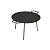 Сковорода для пикника Naturehike Large Baking Pan Round 50x31cm Black